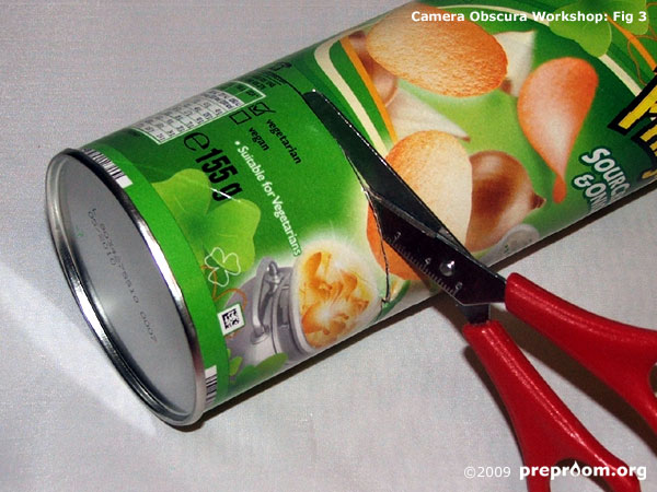 Fig 3: Cut carefully along the line