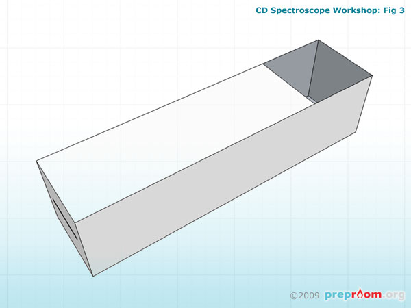 Fig 3: Cut out section on the top of the box
