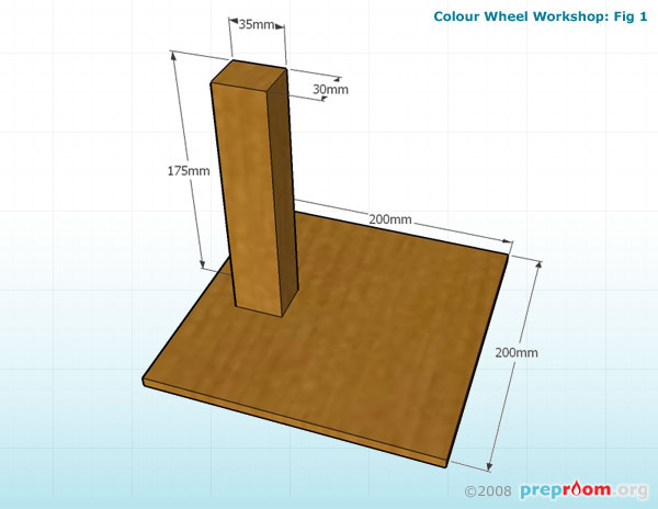 Fig 1: Dimensions of base