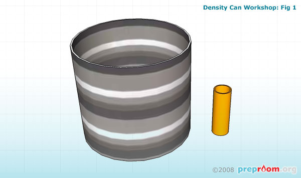 Fig 1: Can and length of copper pipe