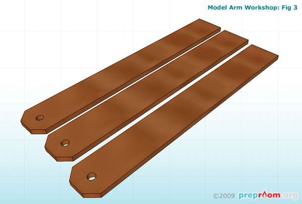 Fig 3: 3 main wooden pieces