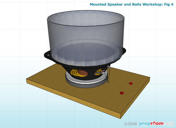 Fig 4: Solder the wires to speaker terminals